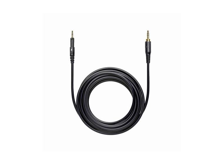 Audio Technica Straight Cord 3m BK Kabel til M40X/M50X/M70X